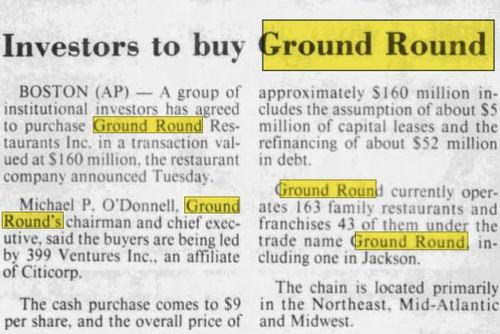 Ground Round - Aug 24 1994 Article (newer photo)